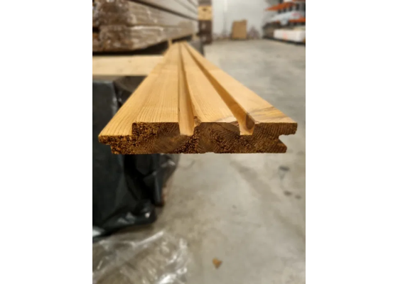 Deska elewacyjna drewniana thermo sosna KL. Natur A / B 25x143mm 3RHOMB