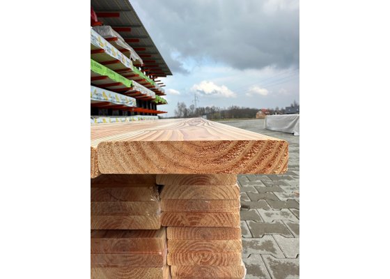 Deska tarasowa daglezja gładka KL. A / B 26X145mm