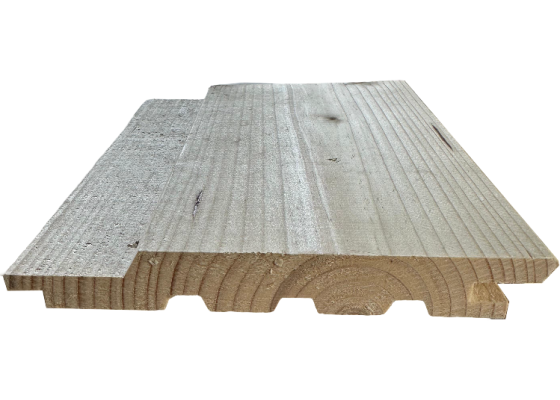 Deska elewacyjna drewniana świerkowa KL. C 19x146mm Profil Budmax